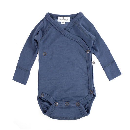 Romper merinowol - Vintage Indigo