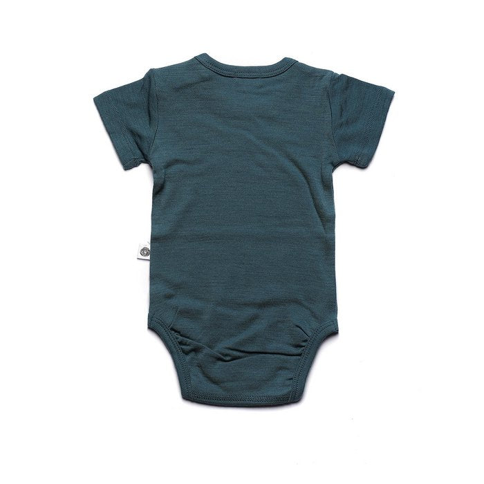 Romper merinowol - Vintage Indigo