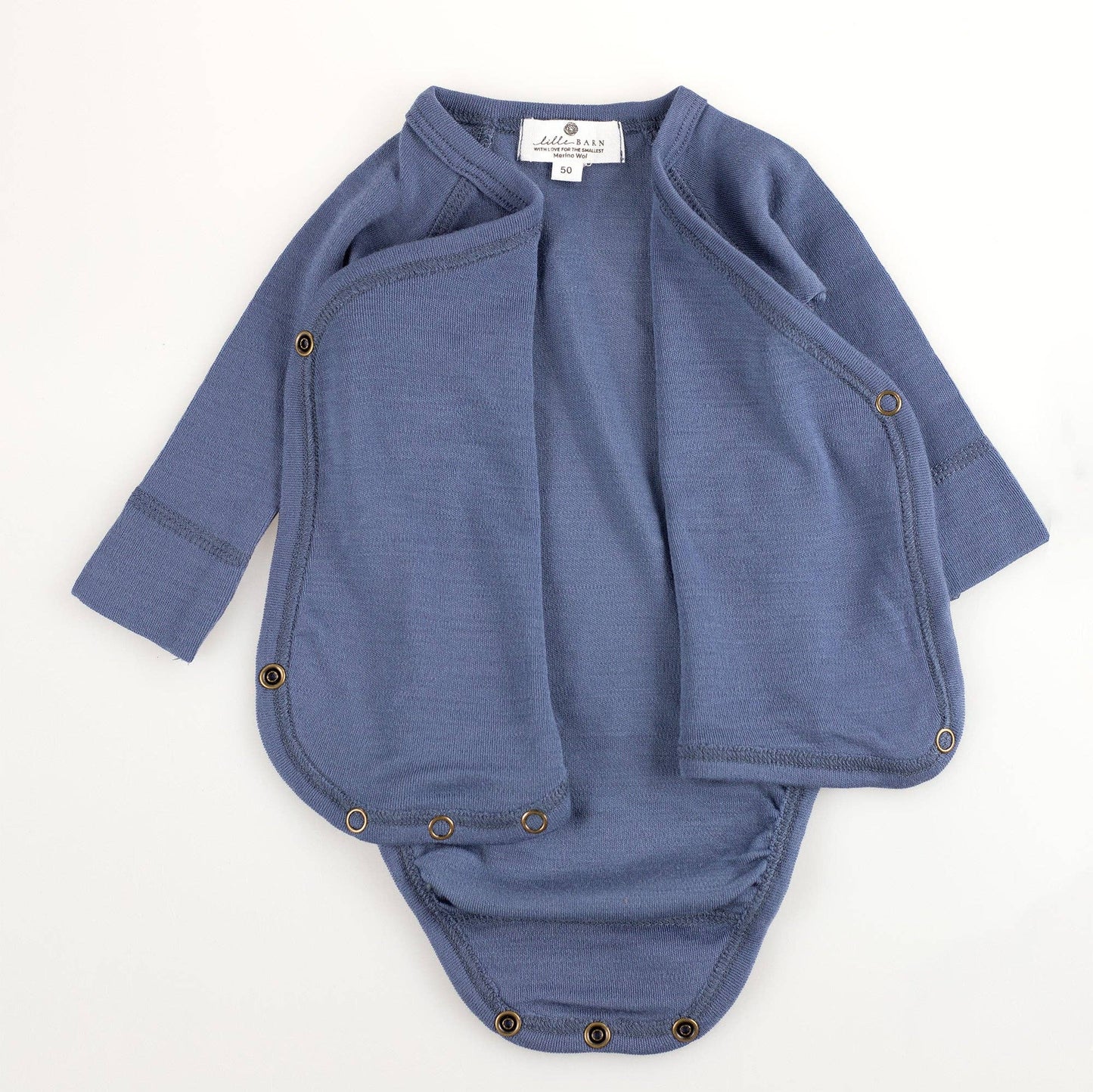 Romper merinowol - Vintage Indigo